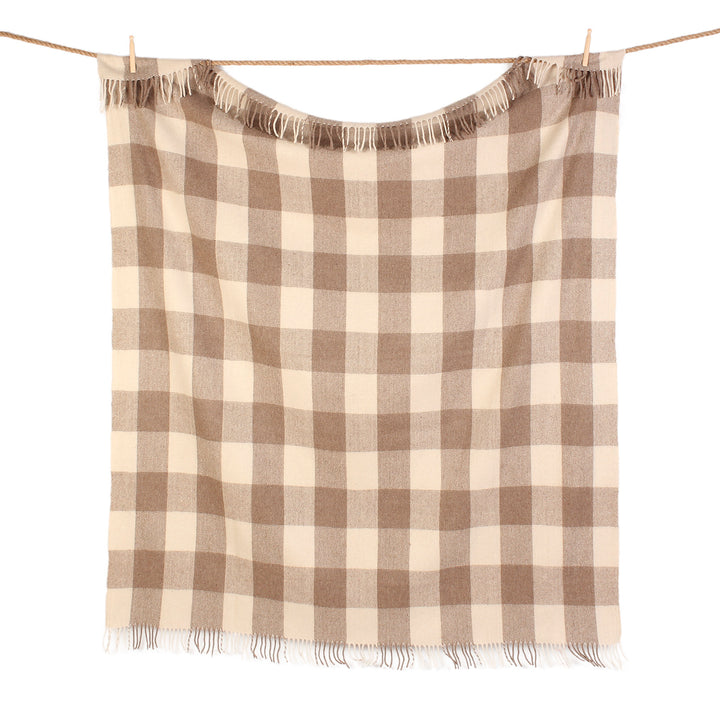 Highland Wool Blend Tartan Blanket / Throw Extra Warm Jacob