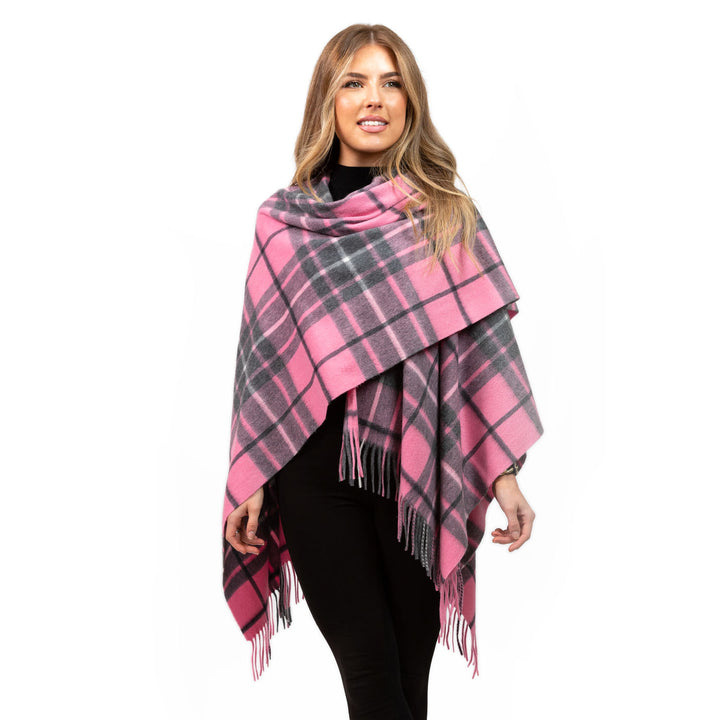 Dunedin Cashmere Mini Cape  Gresham/Pink-Derby