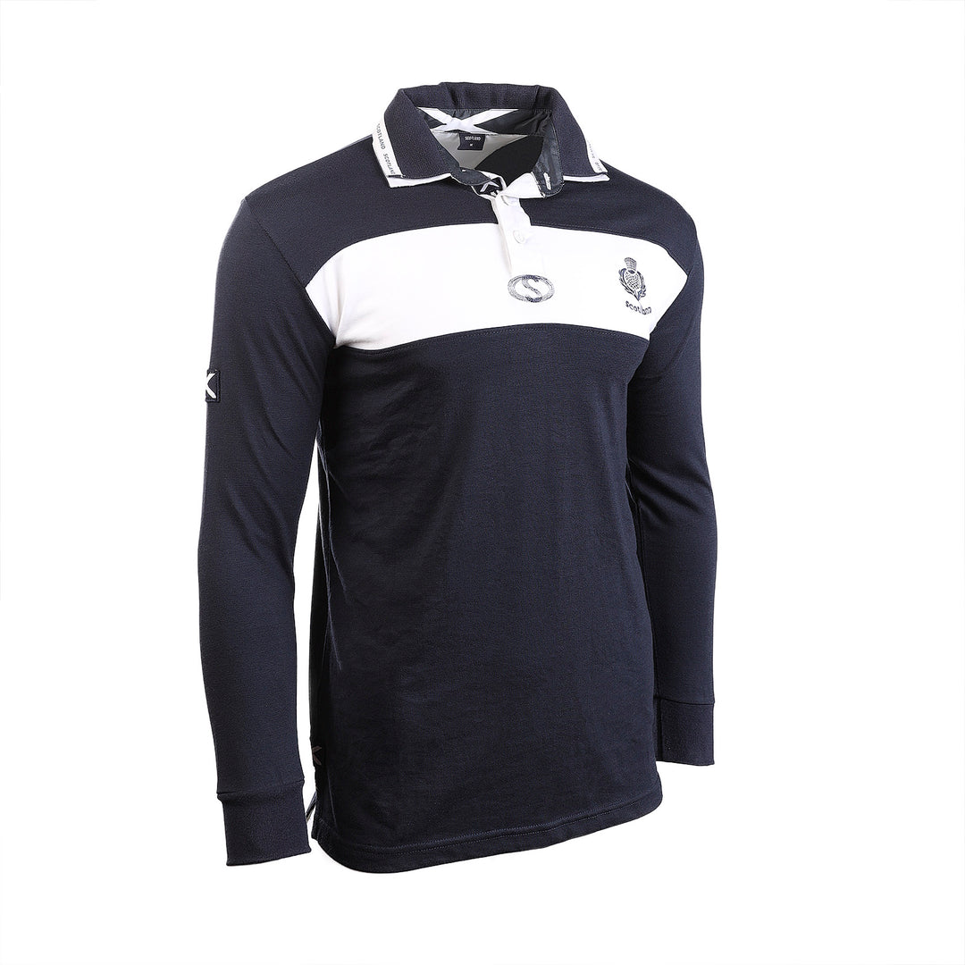 Gents Scotland Rugby Shirt Long Sleeve