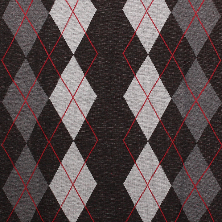 Men's Argyle Ballantrae Jumper  Black