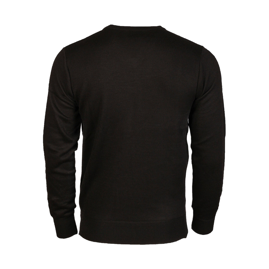 Men's Argyle Ballantrae Jumper  Black