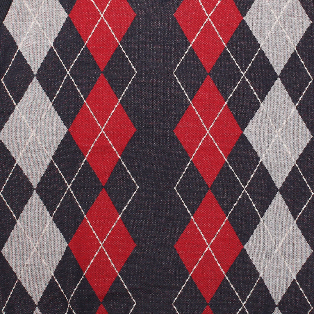 Men's Argyle Ballantrae Jumper  Navy