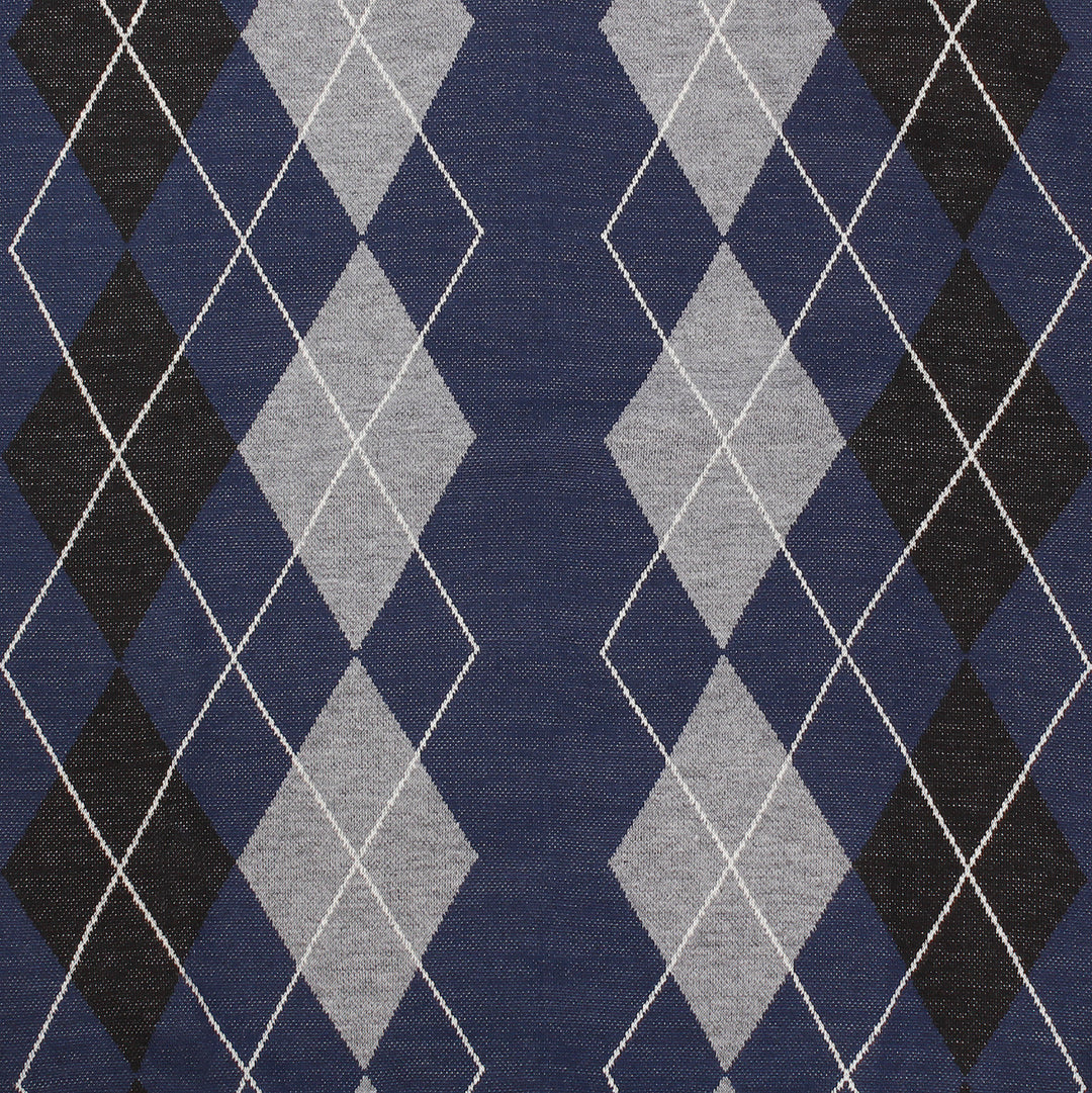 Men's Argyle Ballantrae Jumper  Royal Blue