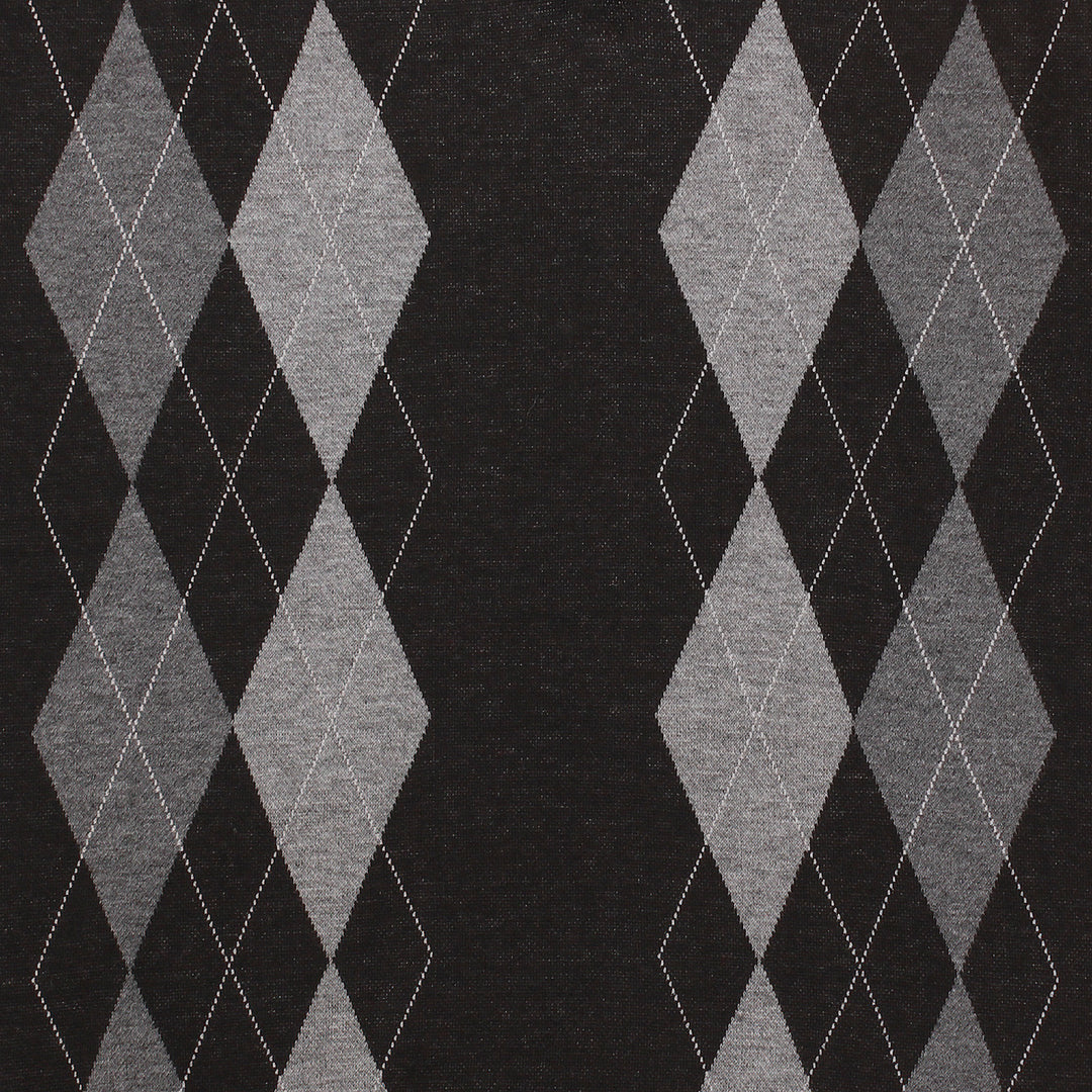 Men's Argyle Ballantrae Jumper  Black