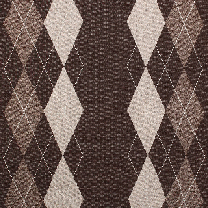 Men's Argyle Ballantrae Jumper  Dark Brown