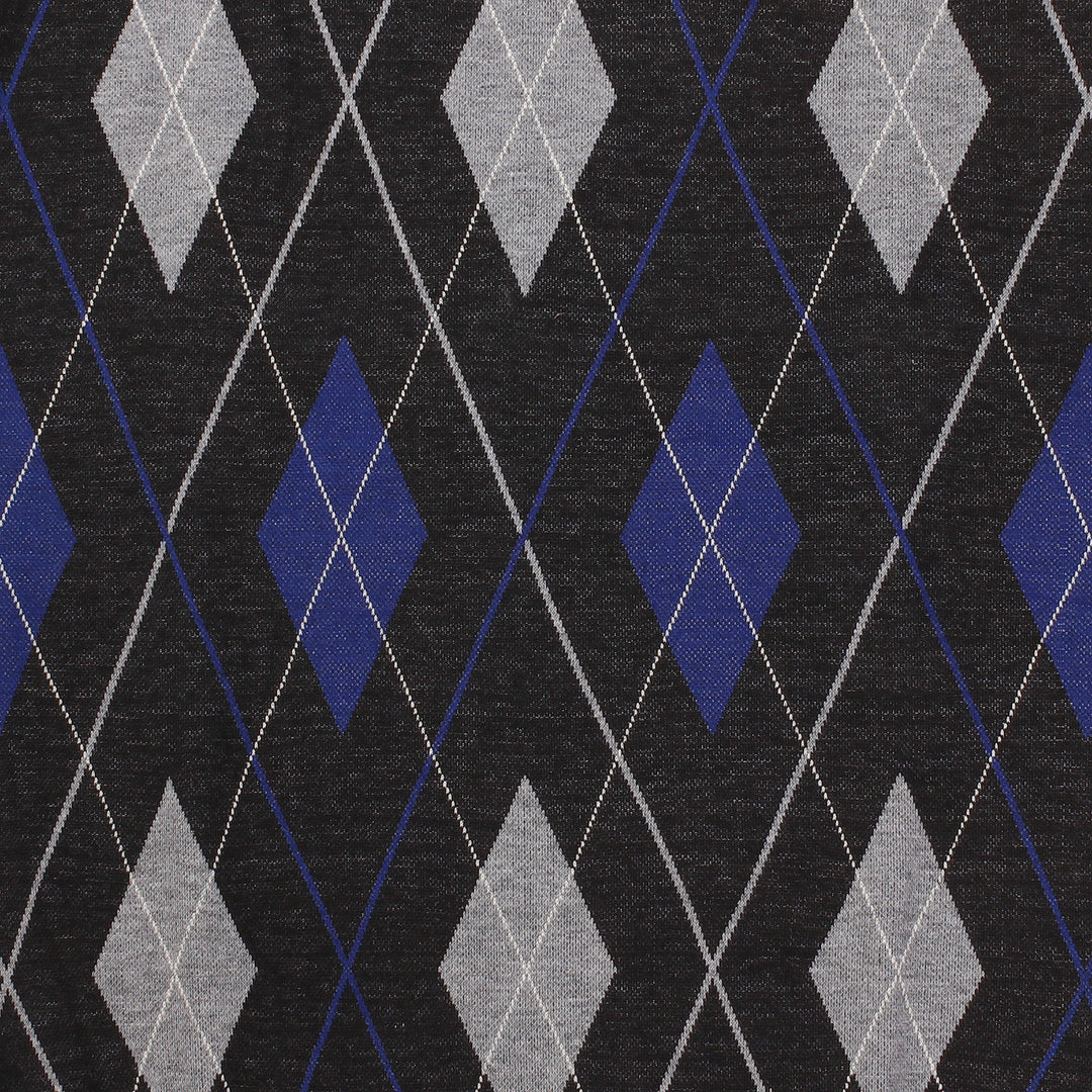 Men's Argyle Ballantrae Jumper  Black