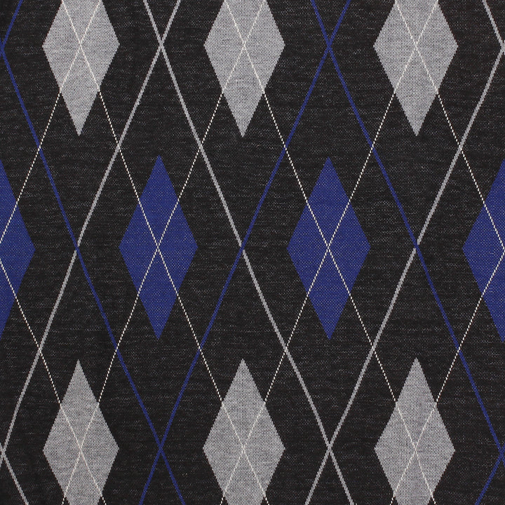 Men's Argyle Ballantrae Jumper  Black