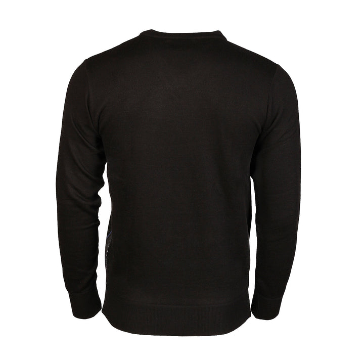 Men's Argyle Ballantrae Jumper  Black