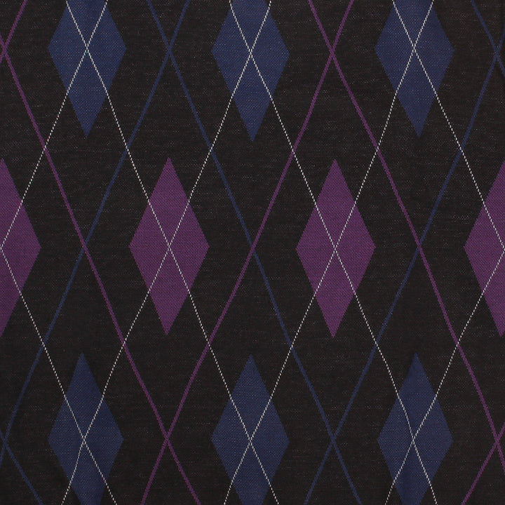 Men's Argyle Ballantrae Jumper  Black
