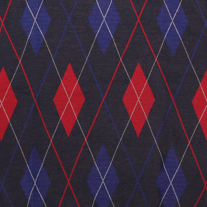Men's Argyle Ballantrae Jumper  Navy