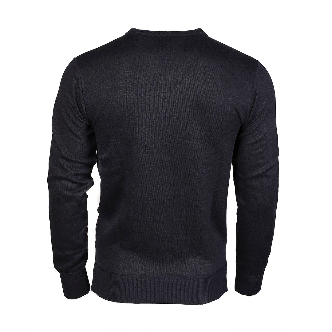 Men's Argyle Ballantrae Jumper  Navy