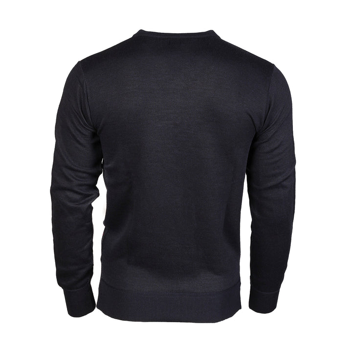 Men's Argyle Ballantrae Jumper  Navy