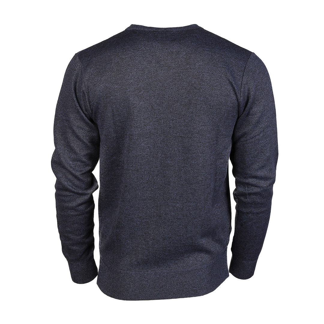 Men's Argyle Ballantrae Jumper  Navy Melange