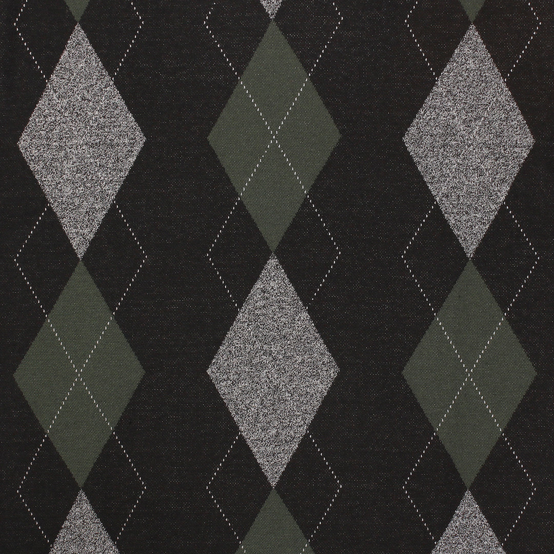 Men's Argyle Ballantrae Jumper  Black