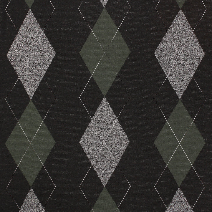 Men's Argyle Ballantrae Jumper  Black