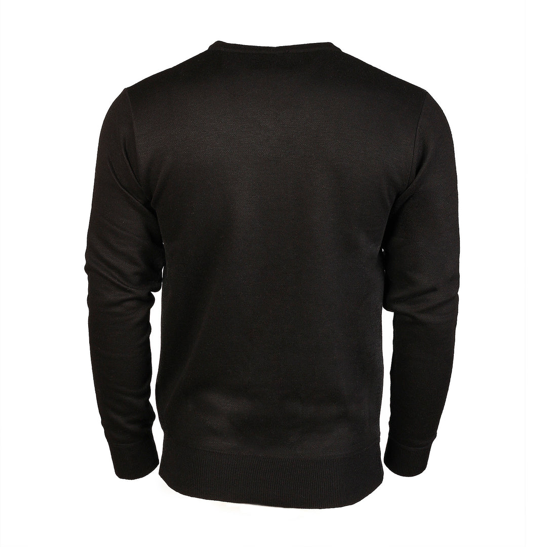 Men's Argyle Ballantrae Jumper  Black