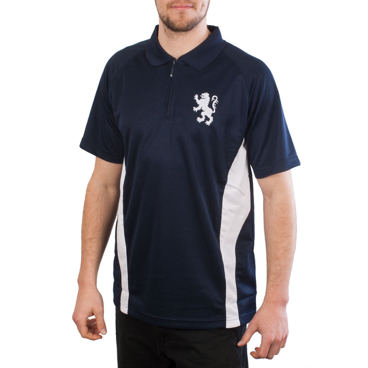 Gents Lion Zip Polo Shirt