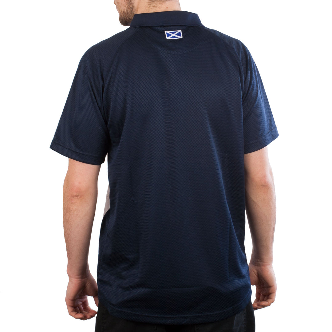 Gents Lion Zip Polo Shirt