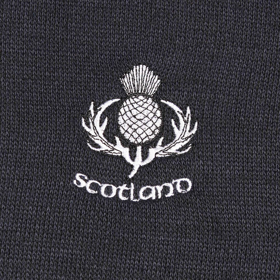 Men's Ballantrae Thistle Jumper  Navy