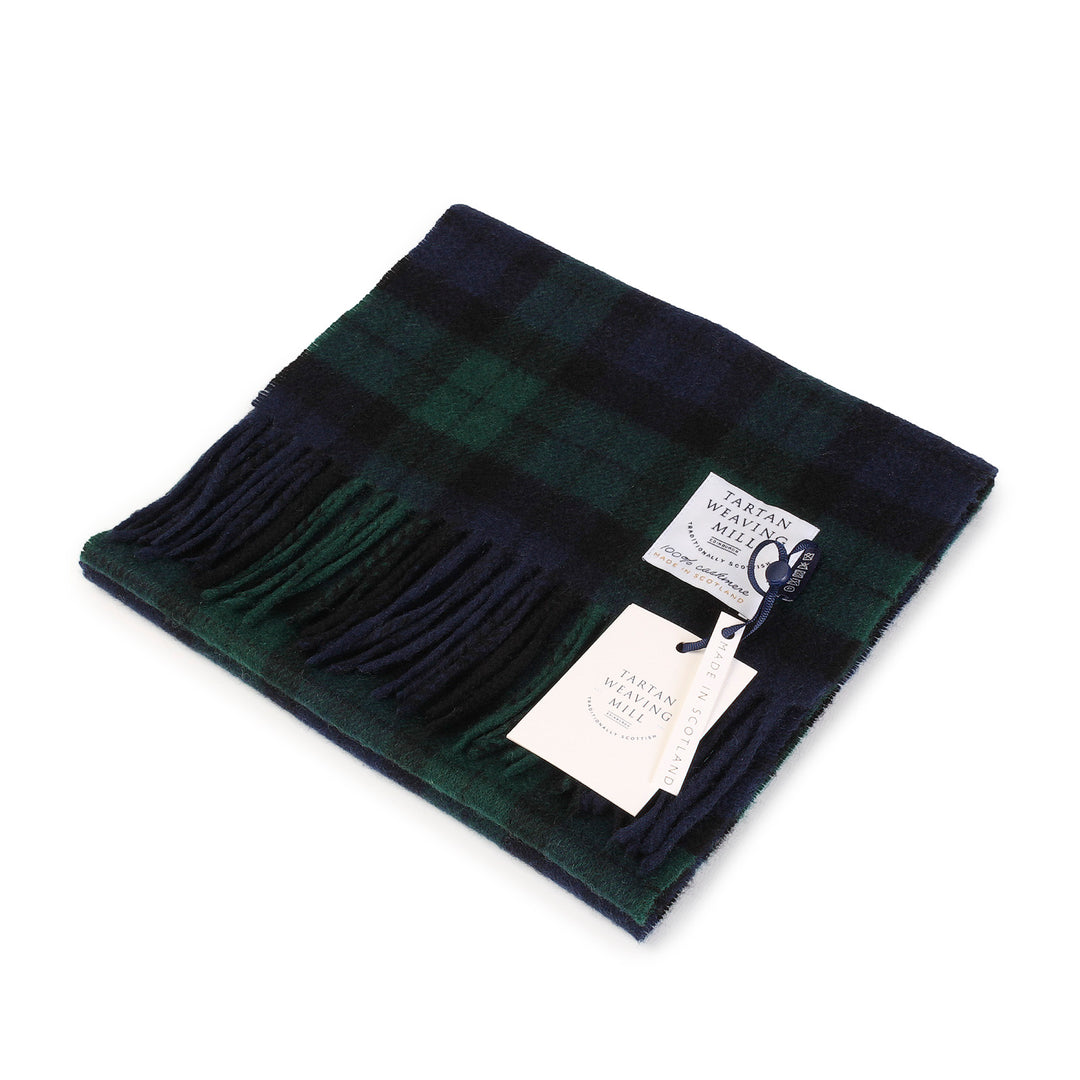 Tartan Weaving Mill 100% Cashmere Scarf