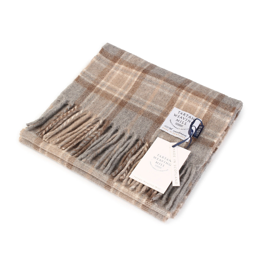 Tartan Weaving Mill 100% Cashmere Scarf