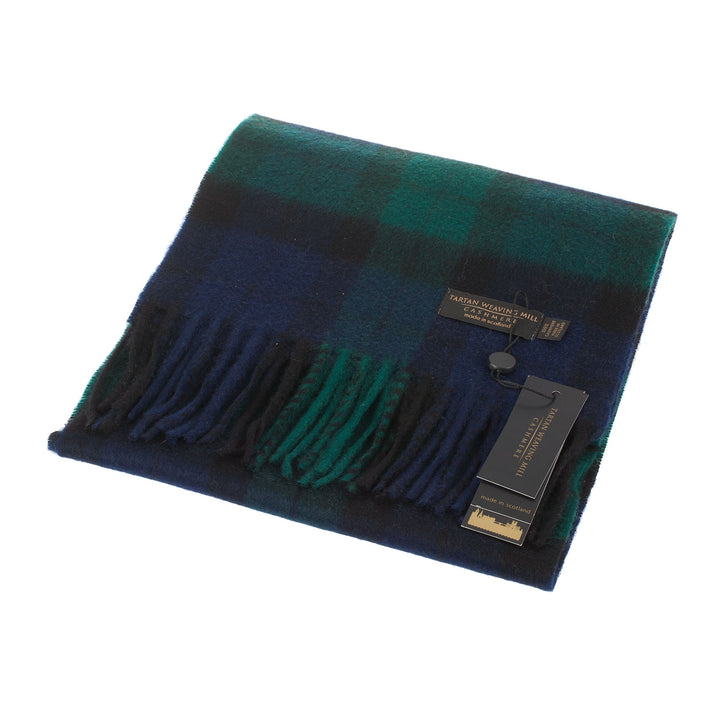 Tartan Weaving Mill 100% Cashmere Scarf